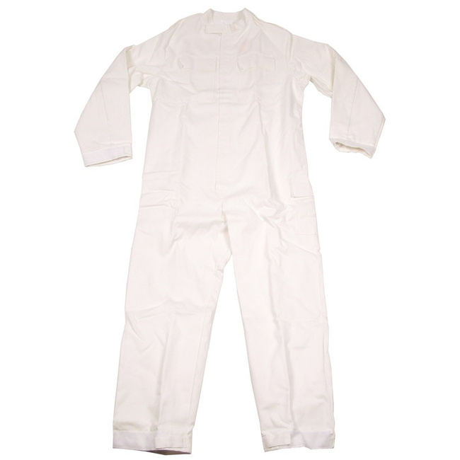 BRITISH WORKER COVERALL - WHITE - MILITARY SURPLUS - USED