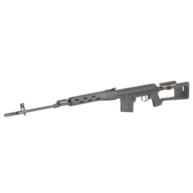 SVD AIRSOFT BOLT ACTION SNIPER RIFLE  - BLACK - AGM