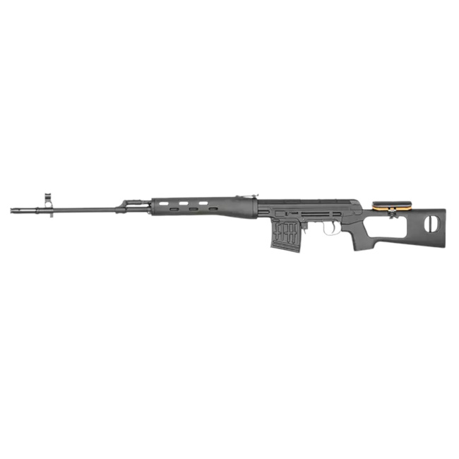 SVD AIRSOFT BOLT ACTION SNIPER RIFLE  - BLACK - AGM