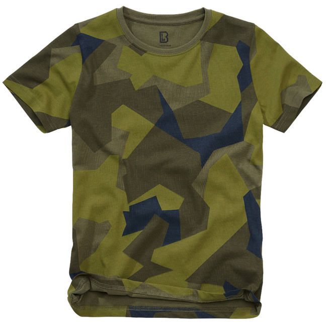 GYERMEK PAMUT PÓLÓ - SWEDISH CAMO - BRANDIT