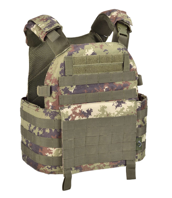 TACTICAL CARRIER VEST - "OUTAC" - Defcon 5® - ITALIAN CAMOUFLAGE