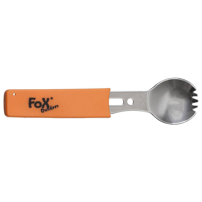 MULTIFUNKCIÓS SPORK - NARANCSSÁRGA NYÉLLEL - Fox Outdoor®