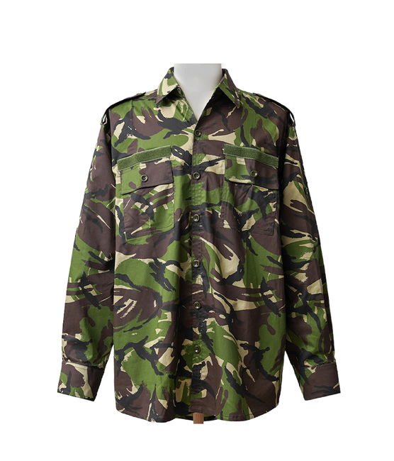 RIPSTOP SHIRT - ROMANIAN WOODLAND CAMOUFLAGE - GENUINE MILITARY SURPLUS ROMANIAN ARMY - NEW