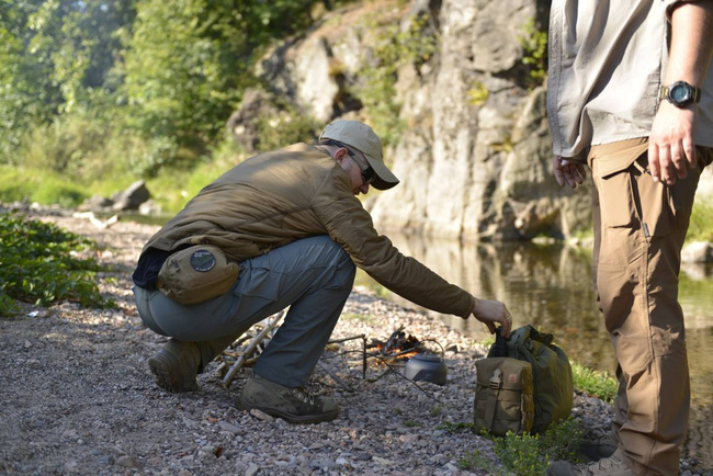 WOLFHOUND DZSEKI - CLIMASHIELD® APEX™ SZIGETELÉS - Helikon-Tex® - US WOODLAND