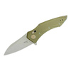 EDC KNIFE STORM DROP POINT G10 GREEN - REVO