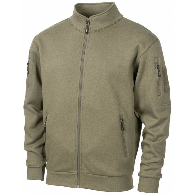 SWEATJACKET - "TACTICAL" - MFH - OD GREEN