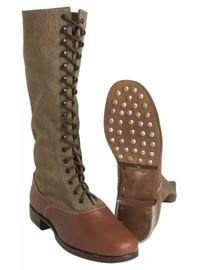 German WWII Tropical Boots Long - repro