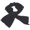 Fleece Scarf, black, 160x25 cm