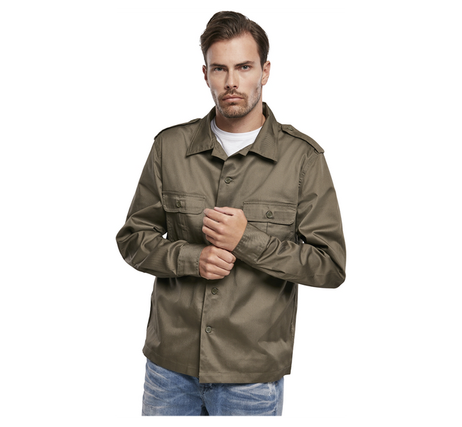 Shirt US Hemd 1/1 Arm olive