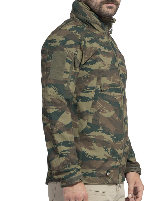 WATERPROOF RAIN JACKET - ARTAXES SOFTSHELL - PENTAGON® - GR CAMO