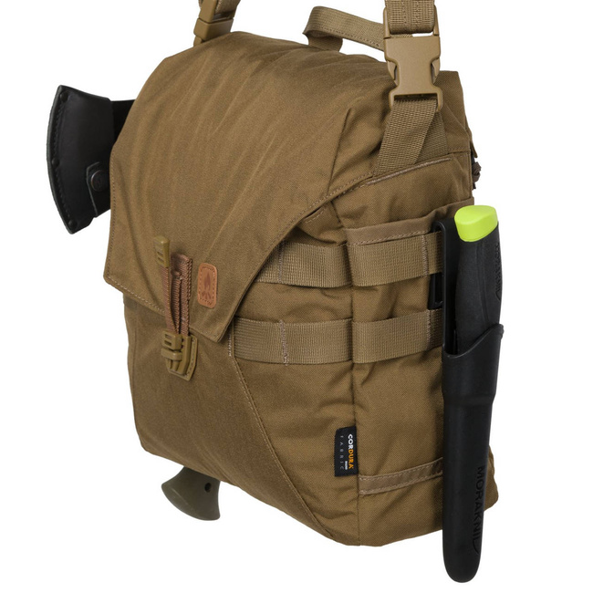 BUSHCRAFT HAVERSACK® TÁSKA - CORDURA® - Helikon-Tex® - BARNA/NARANCSSÁRGA