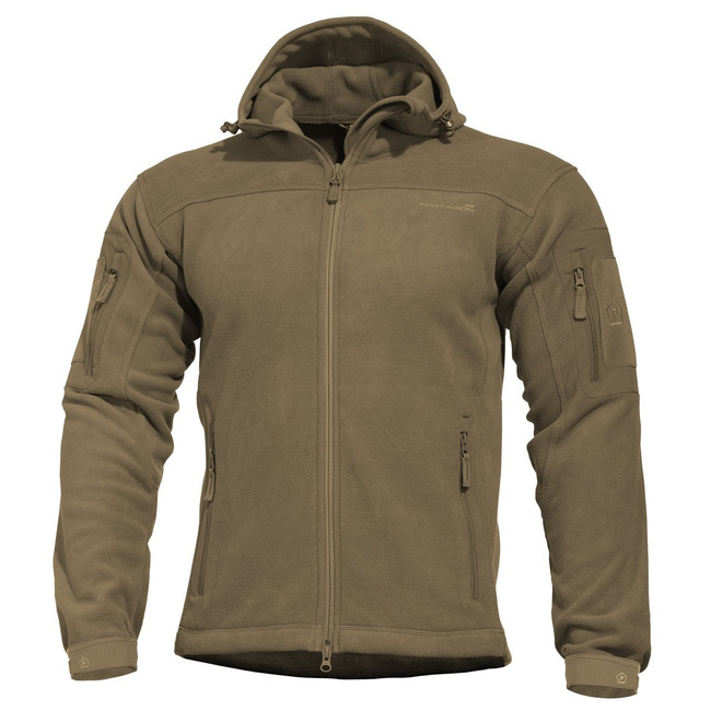 FLEECE JACKET - "HERCULES" - PENTAGON®  - COYOTE