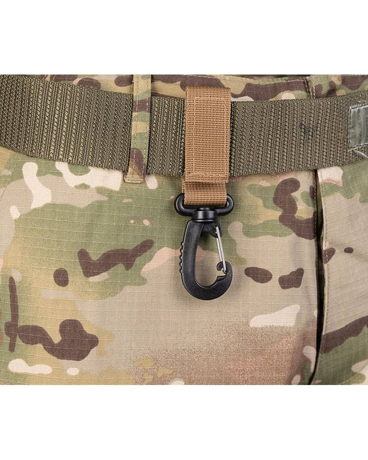 Coyote Belt Keeper With Carabiner 70 mm