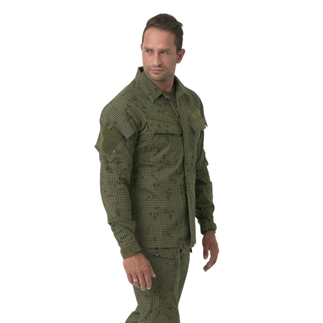 Modern egyenruhás ing - Raid - Polycotton Stretch Ripstop - Tiger Stripe Camo - Helikon-Tex