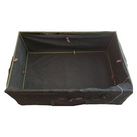MINI CONTAINER - TEXTILE WITH METAL FRAME - ROMANIAN ARMY MILITARY SURPLUS - RANDOM COLORS - 80x120 cm lxL - IN GOOD CONDITION