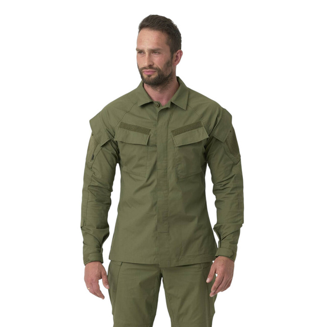 Modern egyenruhás ing - Raid - Polycotton Stretch Ripstop - Tiger Stripe Camo - Helikon-Tex