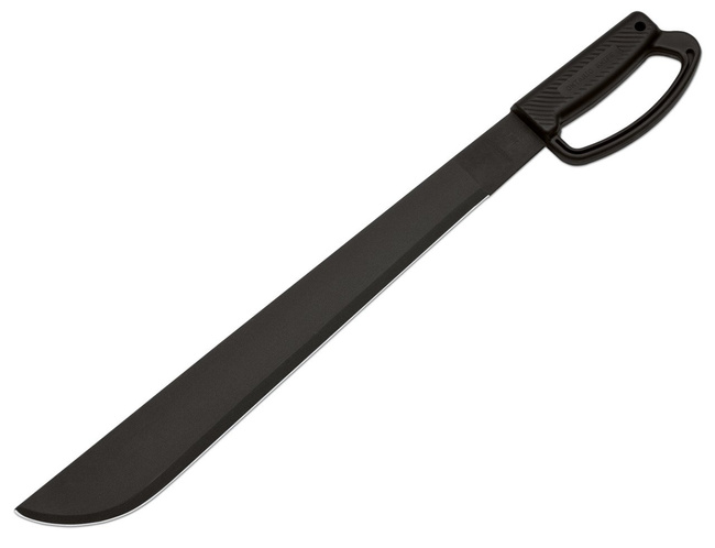 Ontario 18 Black D-Handle Machete