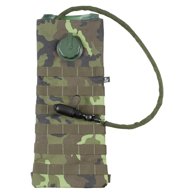 HYDRATION BACKPACK SET WITH BLADDER AND INTERCHANGEABLE MOUTHPIECE - MOLLE SYSTEM - CZ M95 CAMO - 2,5 L - MFH 