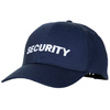 AMERICAN EMBROIDERED CAP "SECURITY", BLUE - MFH