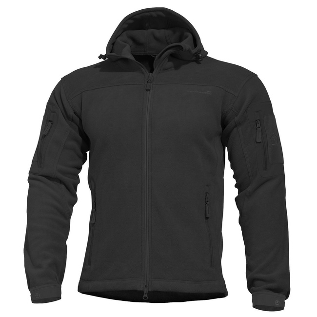 FLEECE JACKET - "HERCULES" - PENTAGON®  - BLACK