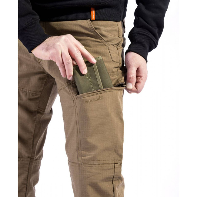 RIP-STOP PANTS 30″ - "YPERO" - PENTAGON® - CINDER GREY