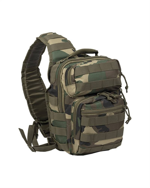 ASSAULT BACKPACK - ONE STRAP - 10 L - WOODLAND