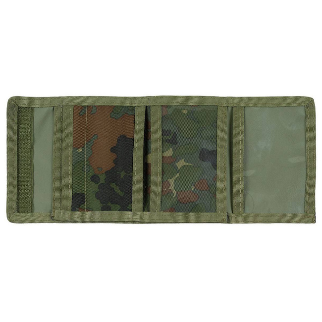 Wallet, BW camo, w/emb, logo L