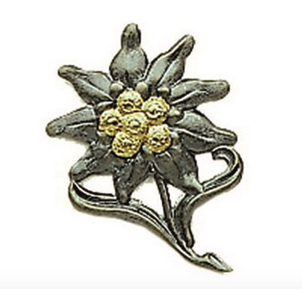 German Edelweiss Metal Cap Device