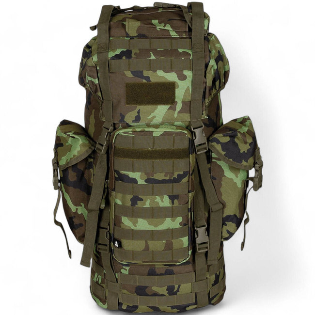 HÁTIZSÁK COMBAT BW - MOLLE - ALUMÍNIUM RÚD - 65 L - MFH - CZ M95 CAMO