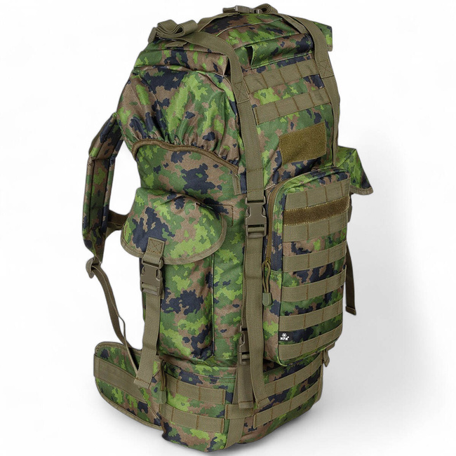 HÁTIZSÁK COMBAT BW - MOLLE - ALUMÍNIUM RÚD - 65 L - MFH - M05 CAMO