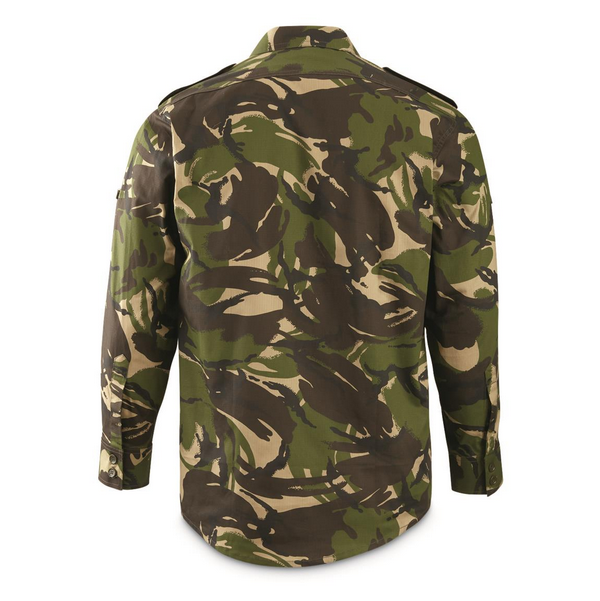 RIPSTOP SHIRT - ROMANIAN WOODLAND CAMOUFLAGE - GENUINE MILITARY SURPLUS ROMANIAN ARMY - NEW