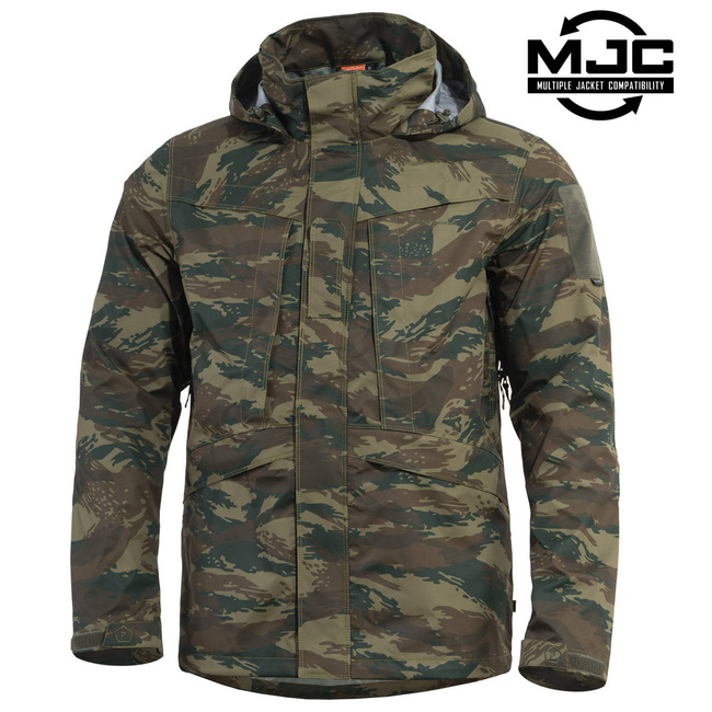 SHELL PARKA JACKET - WATERPROOF - "HURRICANE" - PENTAGON® - GR CAMO