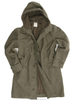 GERMAN PARKA - LONG - WITH LINER - OD - USED