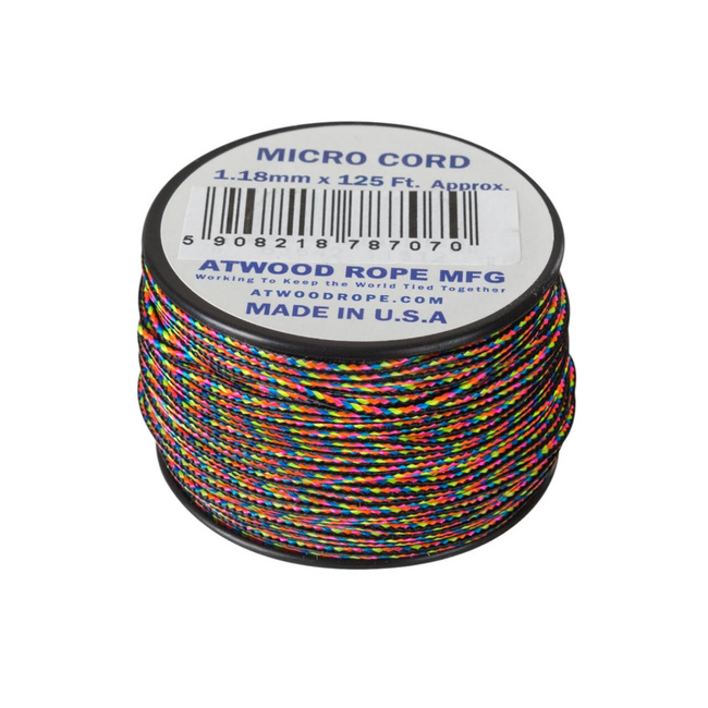 MIKRO NAYLON KÖTÉL - 100 LBS./ 46 KG - 38 M/125 FT. - HELIKON-TEX - DARK STRIPES