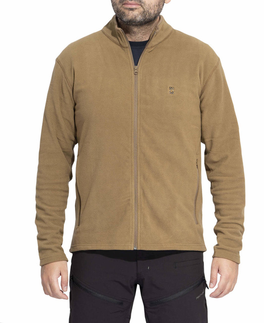 FLEECE KABÁT CIPZÁRRAL - ELK - PENTAGON® - FEKETE