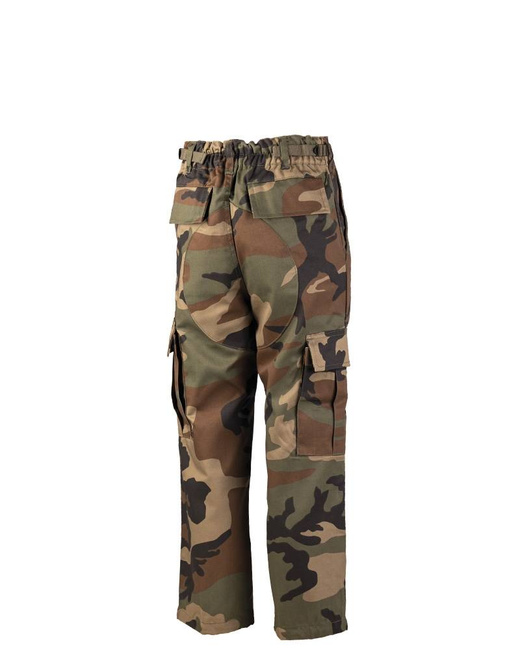 KIDS BDU PANTS - US ARMY STYLE - Mil-Tec® - WOODLAND