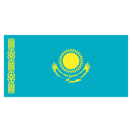 FLAG - 90 x 150 CM - KAZAKHSTAN - NEW