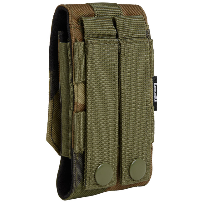 MOLLE PHONE POUCH - MEDIUM - WOODLAND - BRANDIT