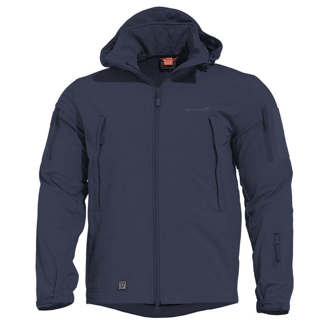 WATERPROOF RAIN JACKET - ARTAXES SOFTSHELL - PENTAGON® - MIDNIGHT BLUE