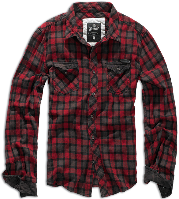  Checkshirt Duncan Ing Red / Brown Charcoal