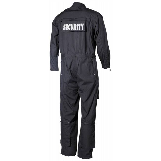  Coveral "SECURITY", Black