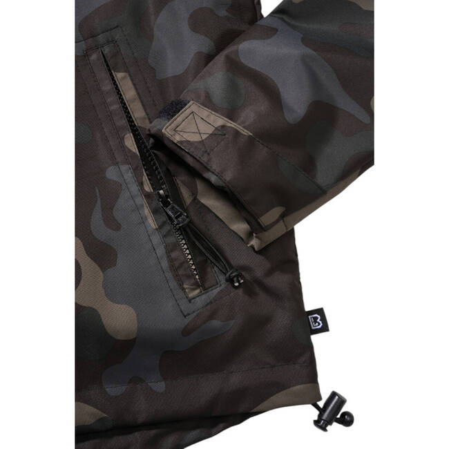  NŐI KABÁT - FRONTZIP SZÉLKABÁT - DARKCAMO - BRANDIT 