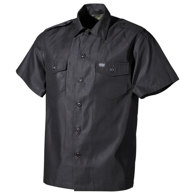  US Shirt, short sleeves, Black