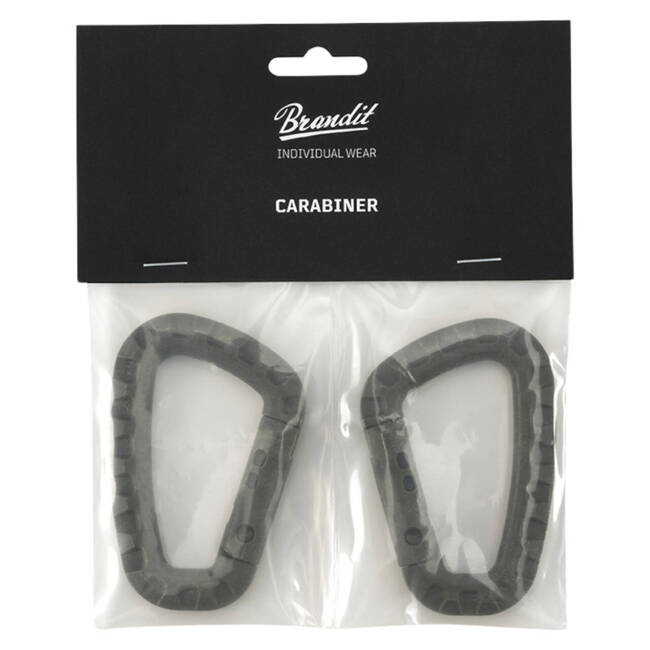 2 DB KARABINER - CAMEL - BRANDIT