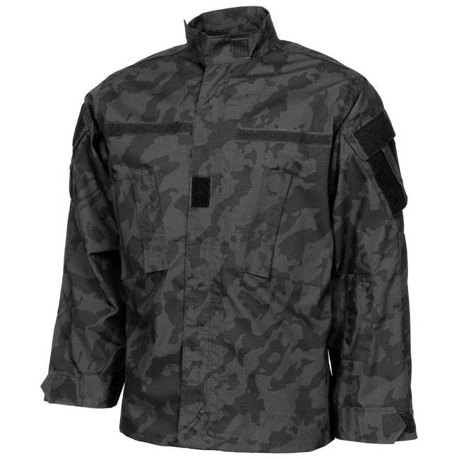 ACU AMERIKAI TAKTIKAI KABÁT - RIPSTOP - MFH® - NIGHT CAMO