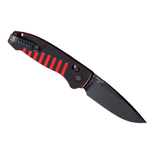 AUTOMATA KÉS HK BALLISTA XL 3.75" DROPPOINT G10 RED & BLACK CERAKOTE - HECKLER & KOCH