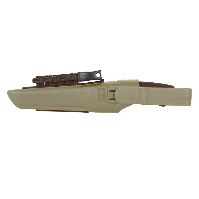 BUSHCRAFT TÚLÉLŐKÉS - ROZSDAMENTES ACÉL - KHAKI - MORAKNIV®  