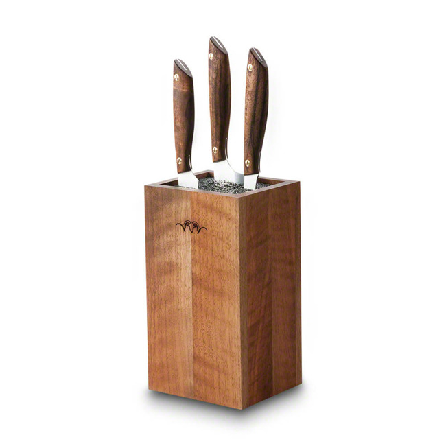 Blaser knives set +  wood support