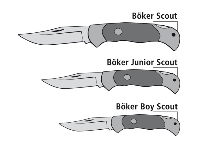 Böker Boy Scout Stag Zsebkés