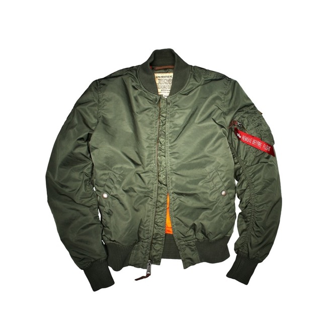 Bomber & Repülési dzseki, kabát - MA-1 VF 59 - Alpha Industries - sage zöld